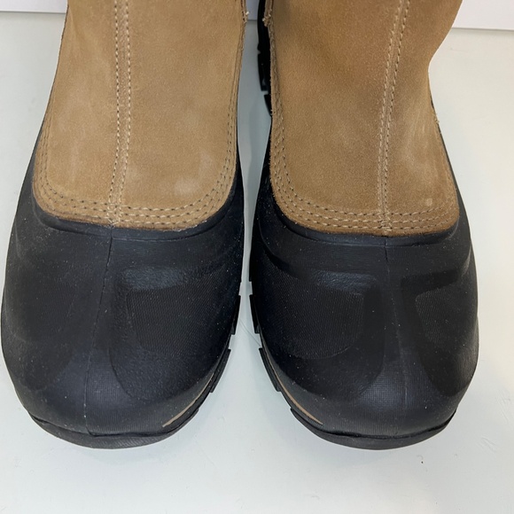 Sorel Buxton Pull On Waterproof Winter Boots, Tan And Black, 200g, Mens 9, EUC - Picture 6 of 16
